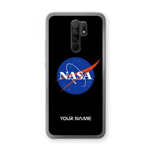 CaseCompany NASA: Xiaomi Redmi 9 Transparant Hoesje