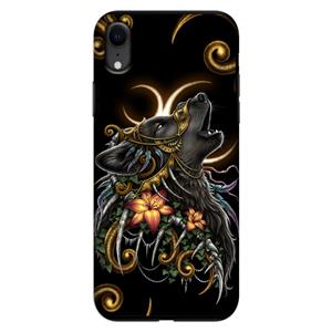 CaseCompany Huilende Wolf: iPhone XR Tough Case