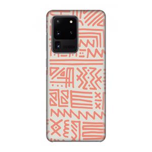 CaseCompany Marrakech Pink: Volledig geprint Samsung Galaxy S20 Ultra Hoesje