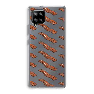 CaseCompany Bacon to my eggs #2: Samsung Galaxy A42 5G Transparant Hoesje