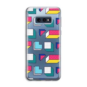 CaseCompany 8-bit N°7: Samsung Galaxy S10e Transparant Hoesje