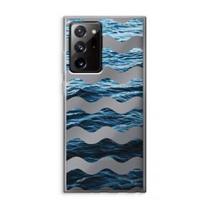 CaseCompany Oceaan: Samsung Galaxy Note 20 Ultra / Note 20 Ultra 5G Transparant Hoesje