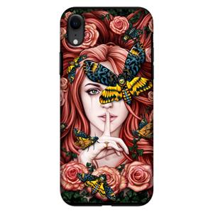 CaseCompany Lady Moth: iPhone XR Tough Case