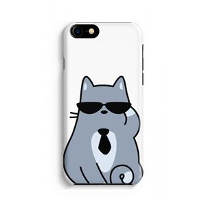 CaseCompany Cool cat: iPhone 8 Volledig Geprint Hoesje