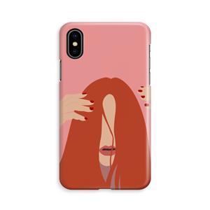 CaseCompany Woke up like this: iPhone Xs Volledig Geprint Hoesje