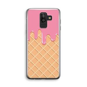 CaseCompany Ice cream: Samsung Galaxy J8 (2018) Transparant Hoesje