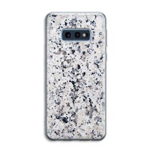 CaseCompany Gespikkelde marmer: Samsung Galaxy S10e Transparant Hoesje