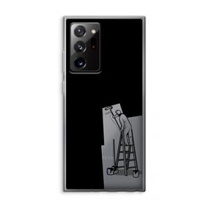 CaseCompany Musketon Painter: Samsung Galaxy Note 20 Ultra / Note 20 Ultra 5G Transparant Hoesje