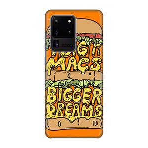 CaseCompany Big Macs Bigger Dreams: Volledig geprint Samsung Galaxy S20 Ultra Hoesje