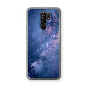 CaseCompany Nebula: Xiaomi Redmi 9 Transparant Hoesje