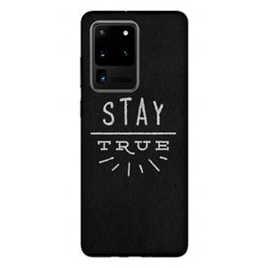 CaseCompany Stay true: Samsung Galaxy S20 Ultra Tough Case