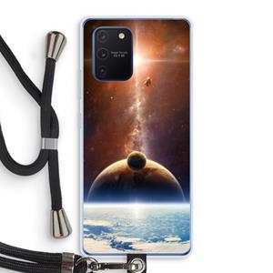 CaseCompany Omicron 2019: Samsung Galaxy Note 10 Lite Transparant Hoesje met koord