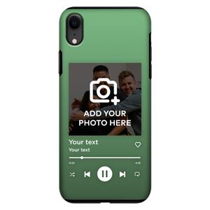 CaseCompany Music Player: iPhone XR Tough Case