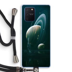 CaseCompany Mercurius: Samsung Galaxy Note 10 Lite Transparant Hoesje met koord