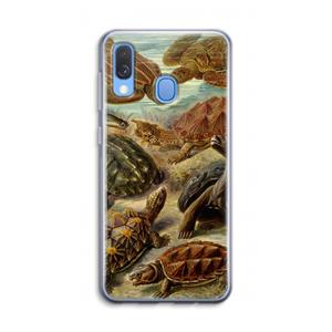 CaseCompany Haeckel Chelonia: Samsung Galaxy A40 Transparant Hoesje