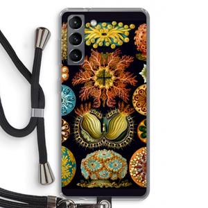 CaseCompany Haeckel Ascidiae: Samsung Galaxy S21 Transparant Hoesje met koord