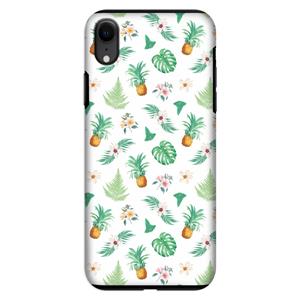 CaseCompany Ananas bladeren: iPhone XR Tough Case