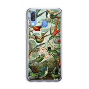 CaseCompany Haeckel Trochilidae: Samsung Galaxy A40 Transparant Hoesje