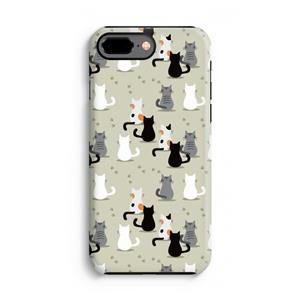 CaseCompany Katten: iPhone 7 Plus Tough Case