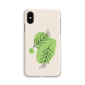 CaseCompany Beleaf in you: iPhone Xs Volledig Geprint Hoesje