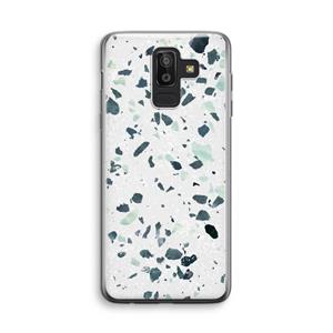 CaseCompany Terrazzo N°2: Samsung Galaxy J8 (2018) Transparant Hoesje