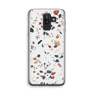 CaseCompany Terrazzo N°4: Samsung Galaxy J8 (2018) Transparant Hoesje