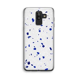 CaseCompany Terrazzo N°5: Samsung Galaxy J8 (2018) Transparant Hoesje