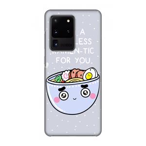 CaseCompany I'm A Hopeless Ramen-Tic For You: Volledig geprint Samsung Galaxy S20 Ultra Hoesje