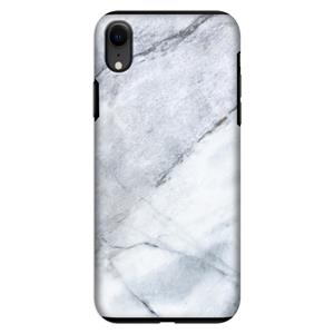 CaseCompany Witte marmer: iPhone XR Tough Case