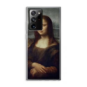 CaseCompany Mona Lisa: Samsung Galaxy Note 20 Ultra / Note 20 Ultra 5G Transparant Hoesje