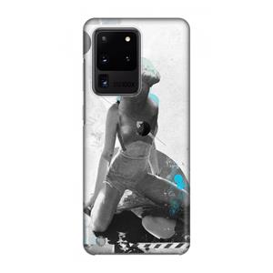 CaseCompany I will not feel a thing: Volledig geprint Samsung Galaxy S20 Ultra Hoesje
