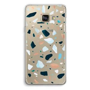 CaseCompany Terrazzo N°13: Samsung A3 (2017) Transparant Hoesje