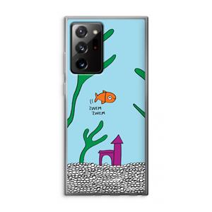 CaseCompany Aquarium: Samsung Galaxy Note 20 Ultra / Note 20 Ultra 5G Transparant Hoesje