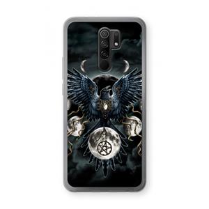 CaseCompany Sinister Wings: Xiaomi Redmi 9 Transparant Hoesje