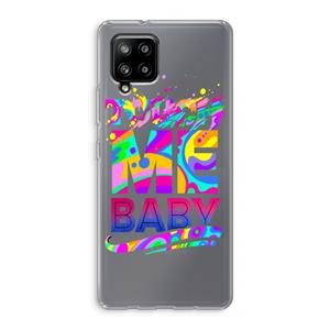 CaseCompany Touch Me: Samsung Galaxy A42 5G Transparant Hoesje
