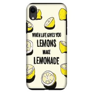 CaseCompany Lemonade: iPhone XR Tough Case