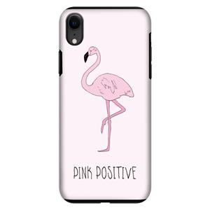 CaseCompany Pink positive: iPhone XR Tough Case