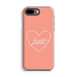 CaseCompany Best heart: iPhone 7 Plus Tough Case