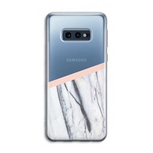 CaseCompany A touch of peach: Samsung Galaxy S10e Transparant Hoesje