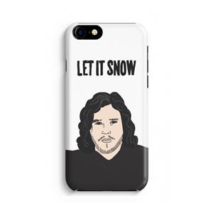 CaseCompany Let It Snow: iPhone 8 Volledig Geprint Hoesje