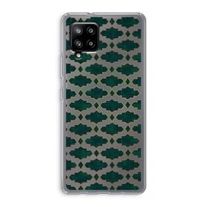 CaseCompany Moroccan tiles: Samsung Galaxy A42 5G Transparant Hoesje