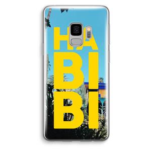 CaseCompany Habibi Majorelle : Samsung Galaxy S9 Transparant Hoesje