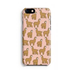 CaseCompany Alpacas: iPhone 8 Volledig Geprint Hoesje