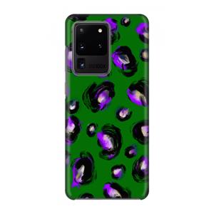 CaseCompany Green Cheetah: Volledig geprint Samsung Galaxy S20 Ultra Hoesje