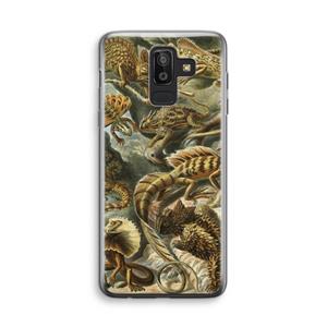CaseCompany Haeckel Lacertilia: Samsung Galaxy J8 (2018) Transparant Hoesje