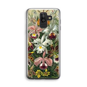 CaseCompany Haeckel Orchidae: Samsung Galaxy J8 (2018) Transparant Hoesje