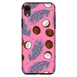 CaseCompany Kokosnoot roze: iPhone XR Tough Case