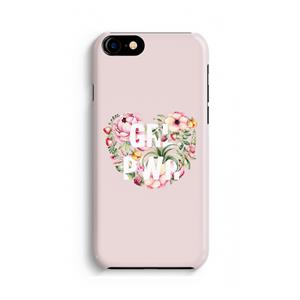 CaseCompany GRL PWR Flower: iPhone 8 Volledig Geprint Hoesje