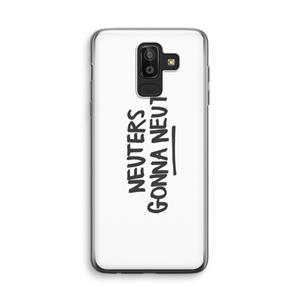 CaseCompany Neuters: Samsung Galaxy J8 (2018) Transparant Hoesje