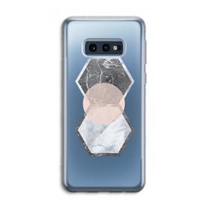CaseCompany Creatieve toets: Samsung Galaxy S10e Transparant Hoesje